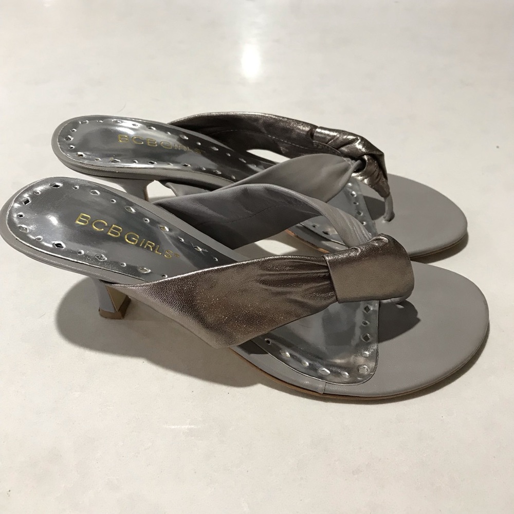 BCBGirls Leather Sandals